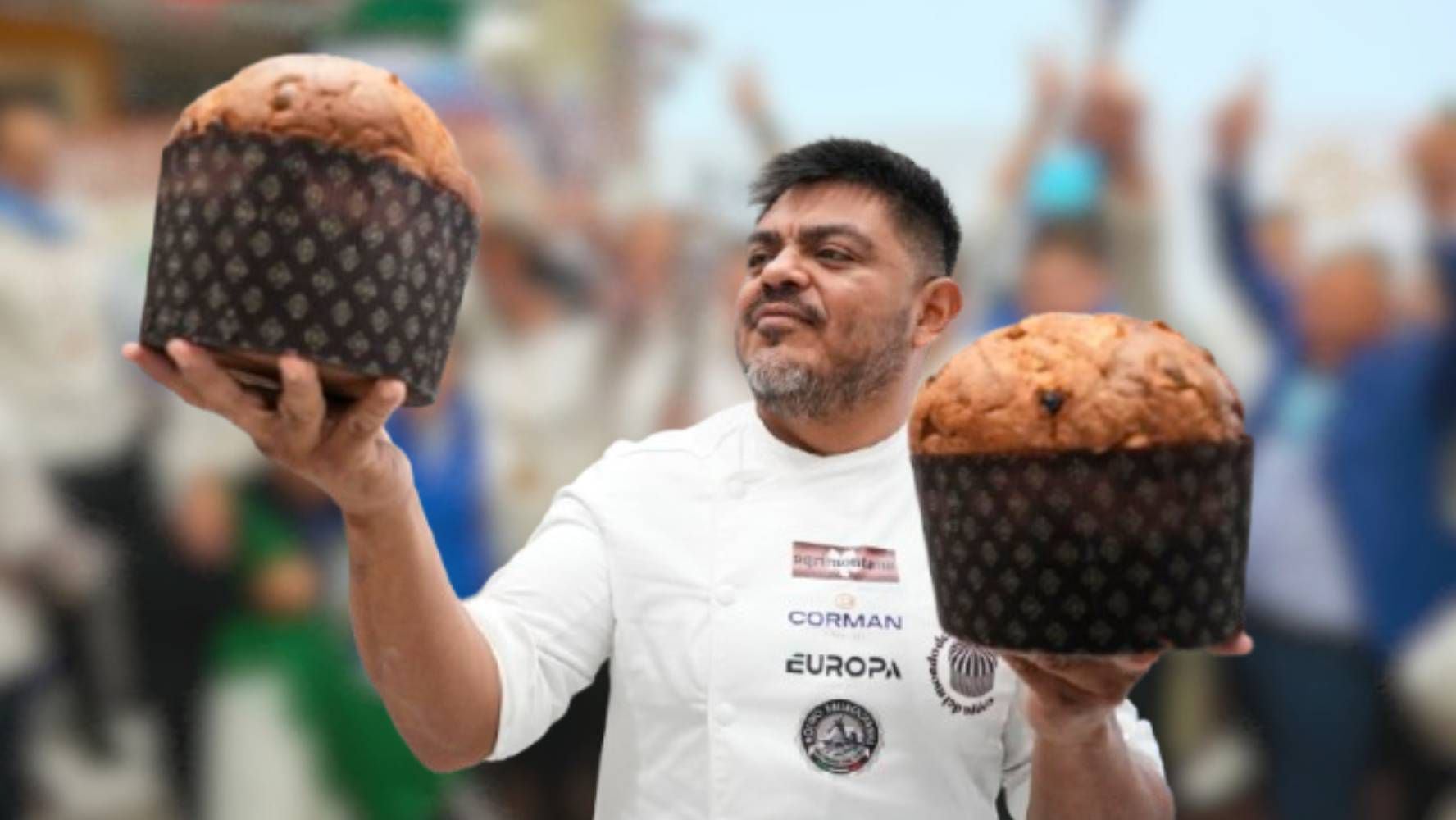 ¡Mamma Mia! Panadero mexicano le gana a italianos y hace el mejor panettone del mundo