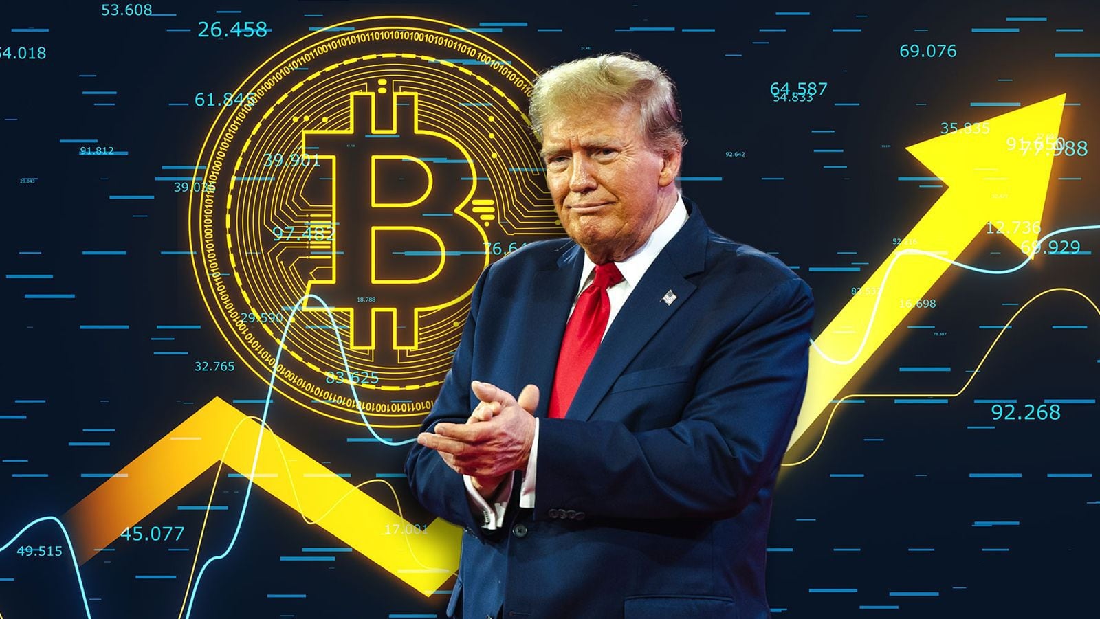 Bitcoin alcanza nueva cifra récord mientras las criptomonedas buscan una línea directa con Trump