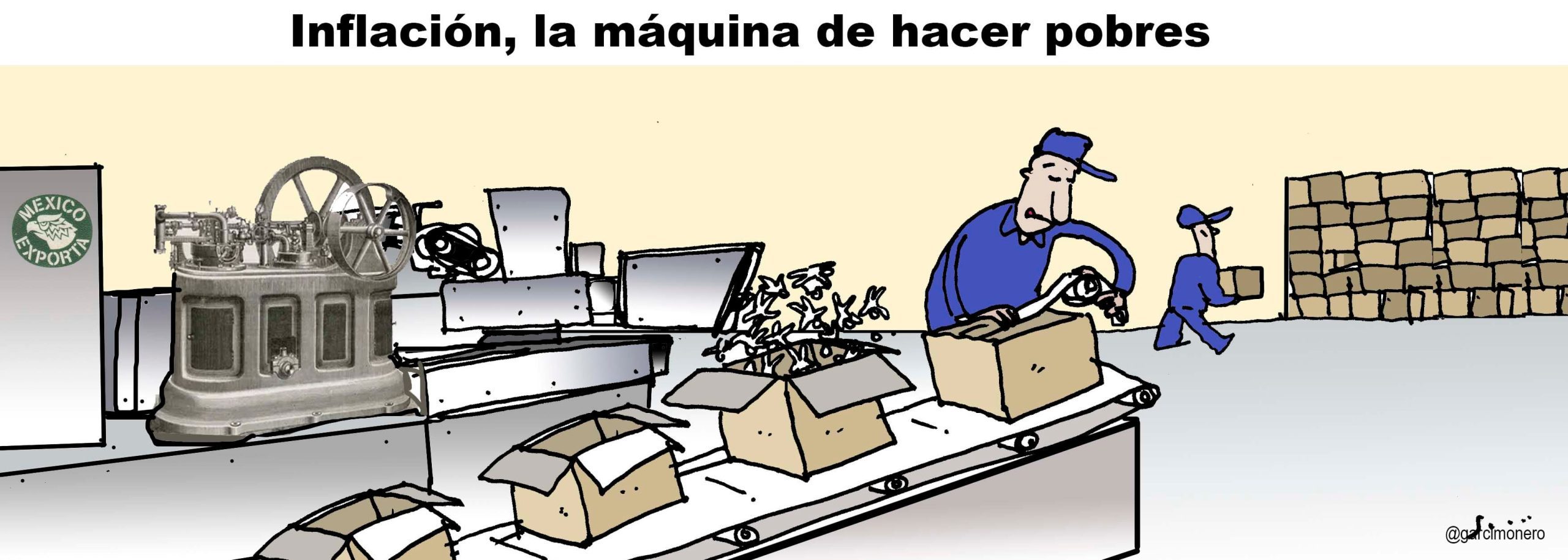 Inflación, la máquina de hacer pobres