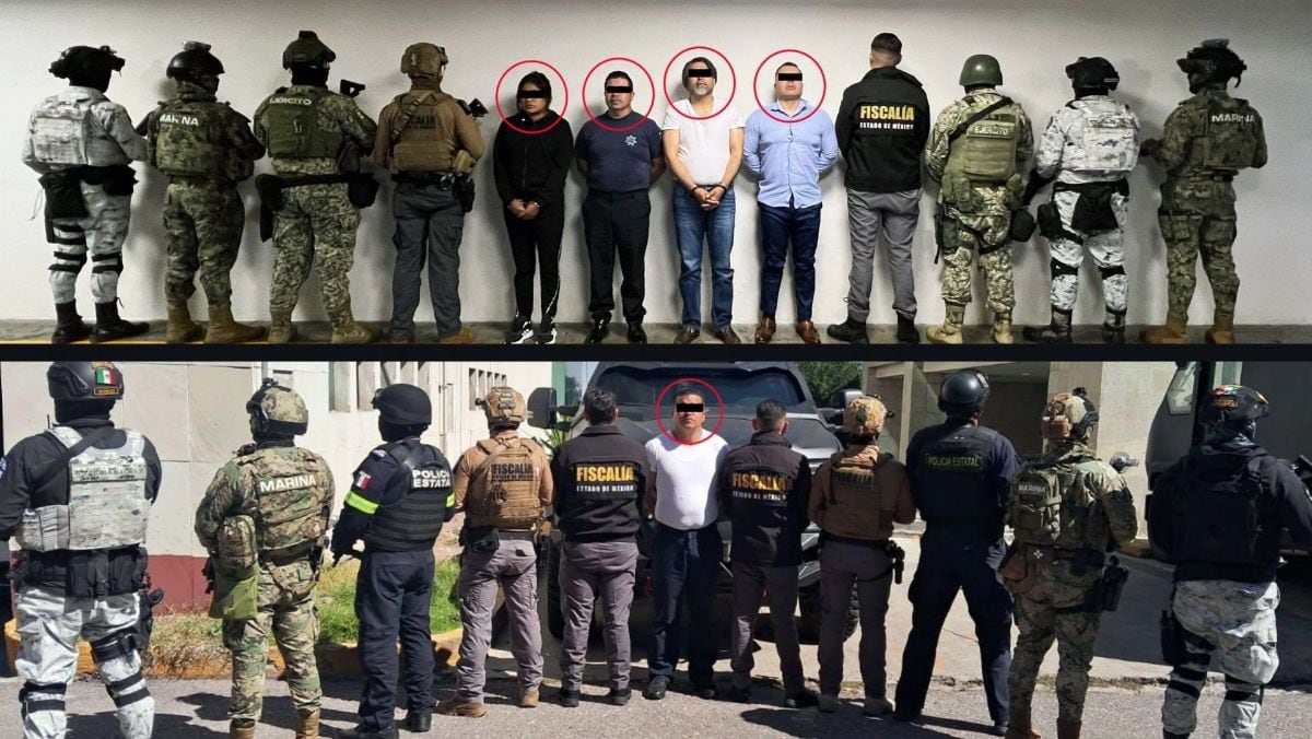 ‘Operación Enjambre’ en Edomex: ¿Quiénes son los funcionarios detenidos por vínculos con el crimen?